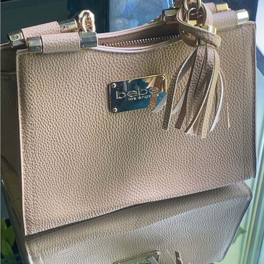 Tan Leather Tote Bag